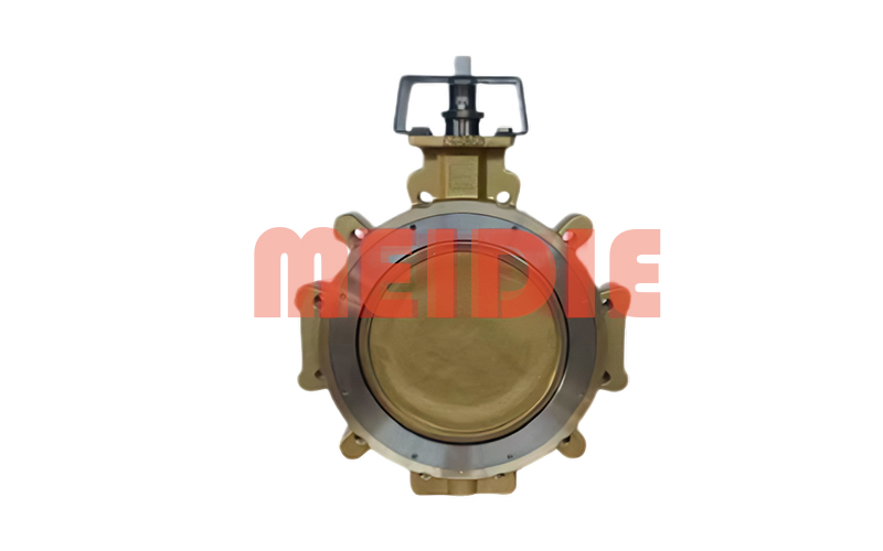 High performance fireproof butterfly valve